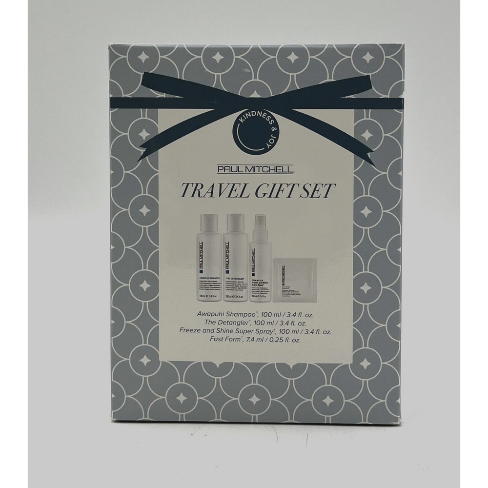 Paul Mitchell Awapuhi Travel Gift Set(Shampoo,Conditioner,Spray,Fast Form)